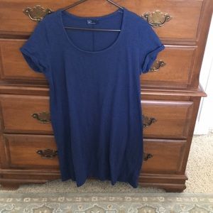 Gap navy shirt dress